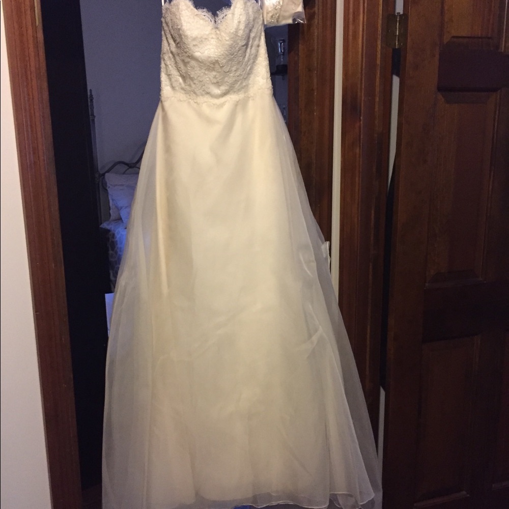 Jim Hjelm 8308 wedding dress - Picture 3 of 4